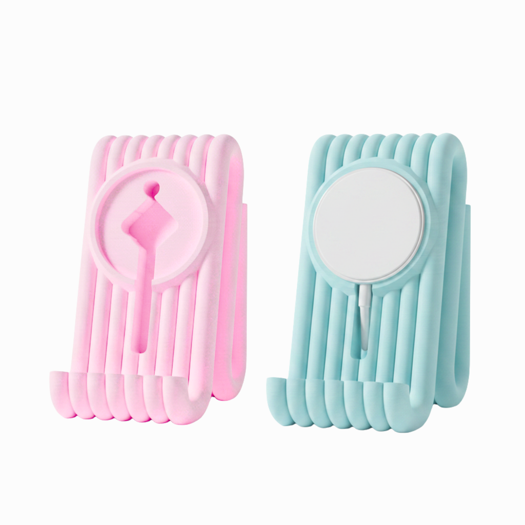 Supporto Cellulare Design Wave Matte | MagSafe | 6 Colori | Made in Italy