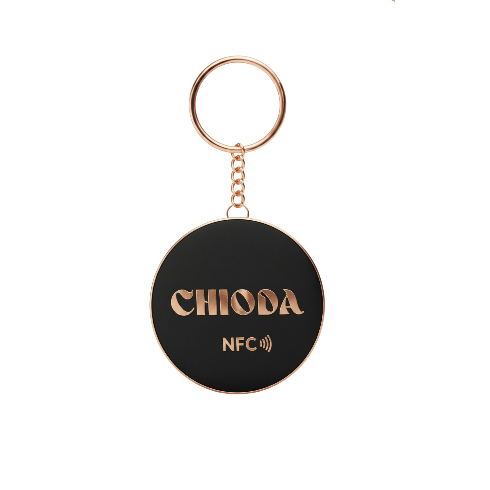 Chioda.TAP Set 1/3/6 Portachiavi NFC che Trasforma il Tuo Biglietto da Visita