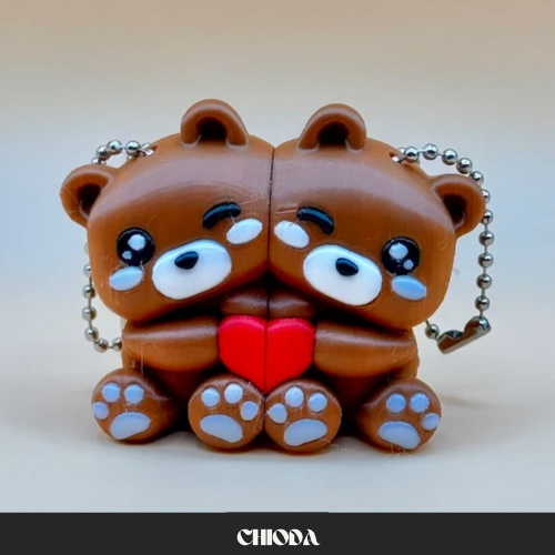 Portachiavi 2 orsacchiotti