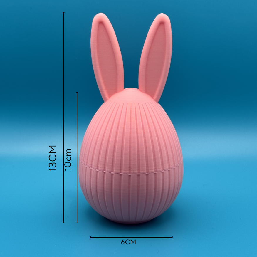 Contenitore uovo con orecchie 13cm