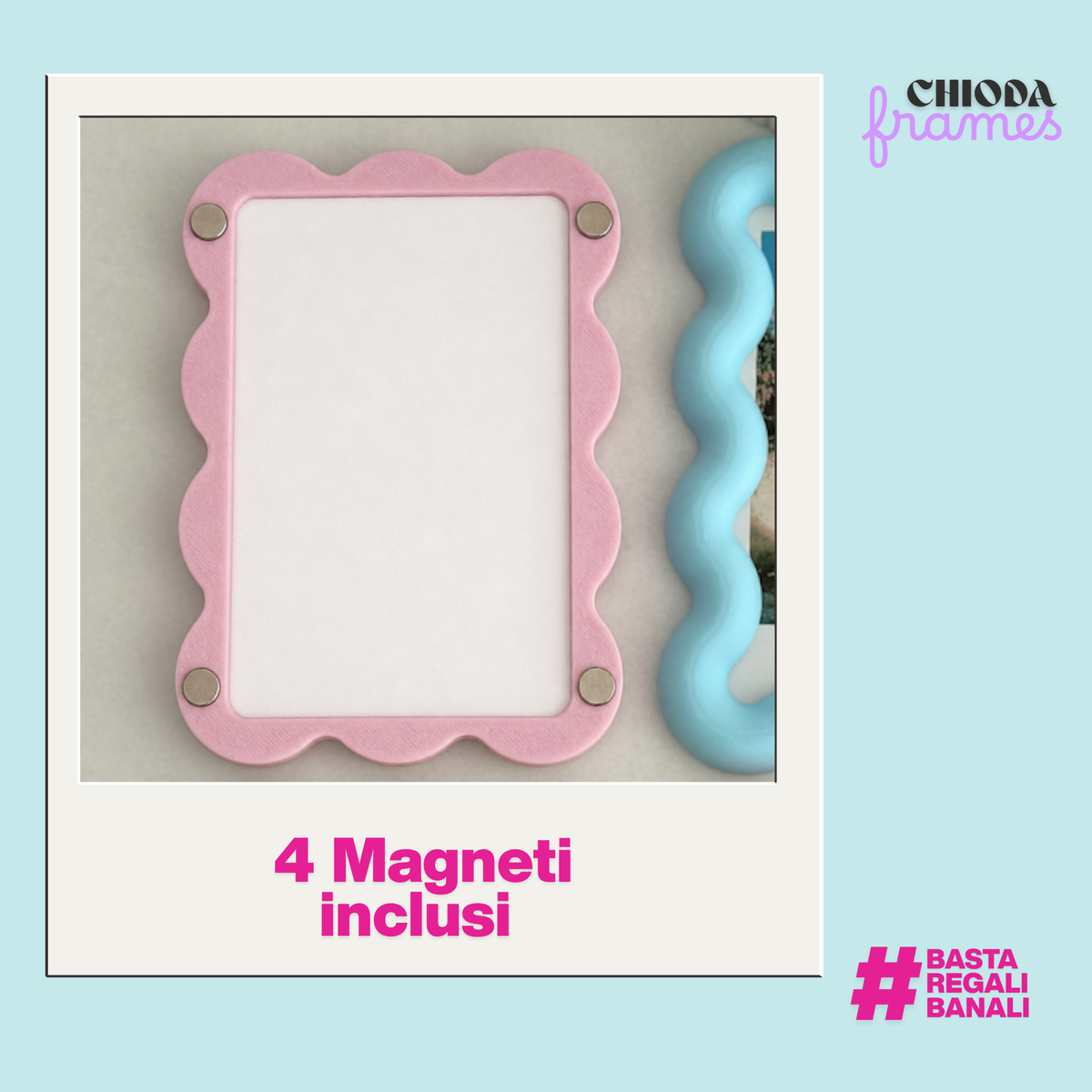 Cornice Magnetica | Chioda.Frames | 8 Colori