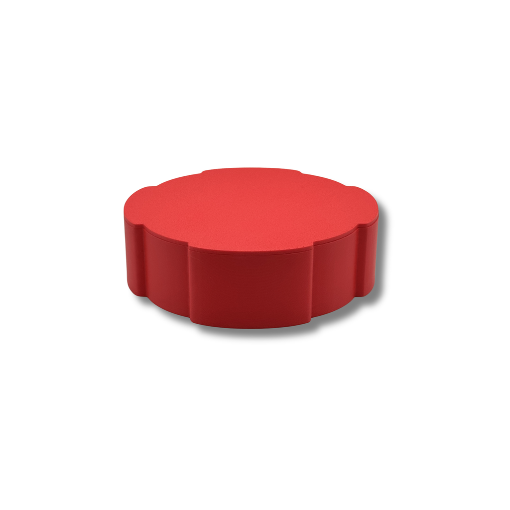 Sottobicchieri Taormina Colorati | Design Sicilia Elegante Set 4 Sottobicchieri - Rosso, Blu, Arancione o Verde