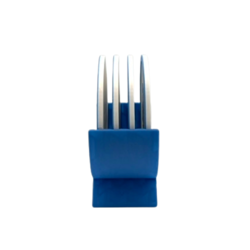 Set 4 Sottobicchieri Forte dei Marmi Cabine con Supporto