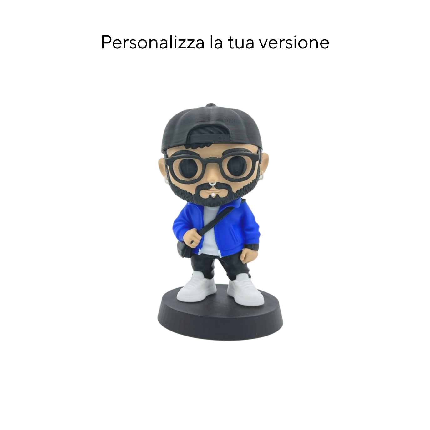 Chioda.Pop – Statuina Personalizzata stile Chibi/Funko | Miniatura Cartoon su Misura | Idea Regalo Unica | Design Artigianale