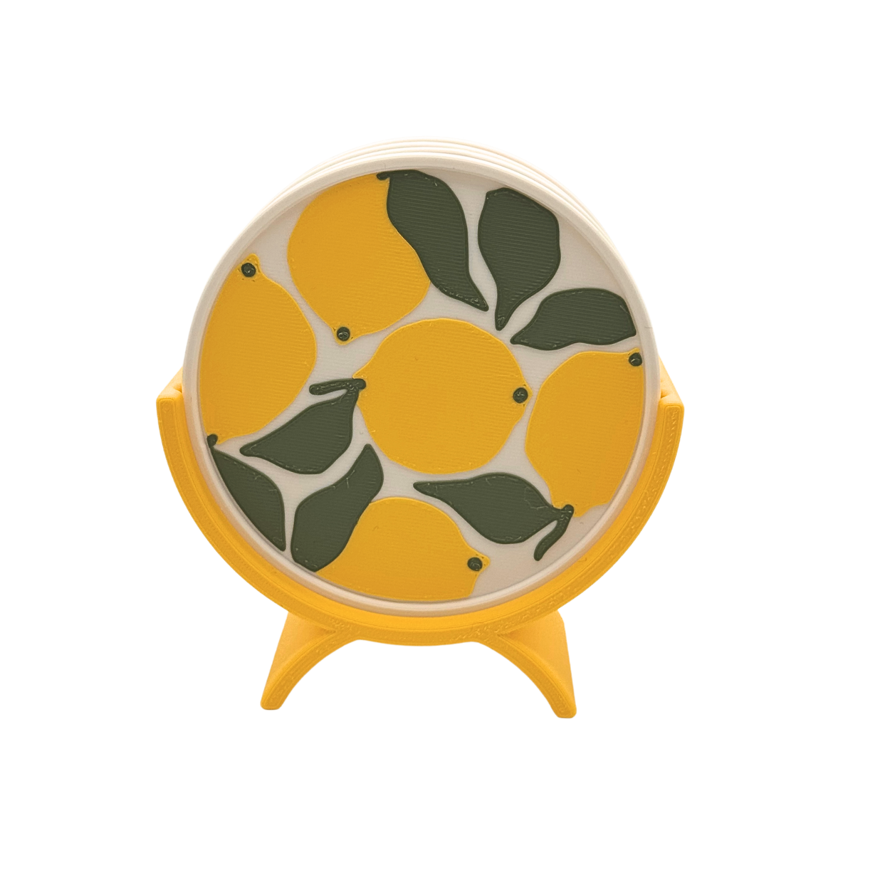 Sottobicchieri Limone By Chioda– Set 4 pz Ø10 cm