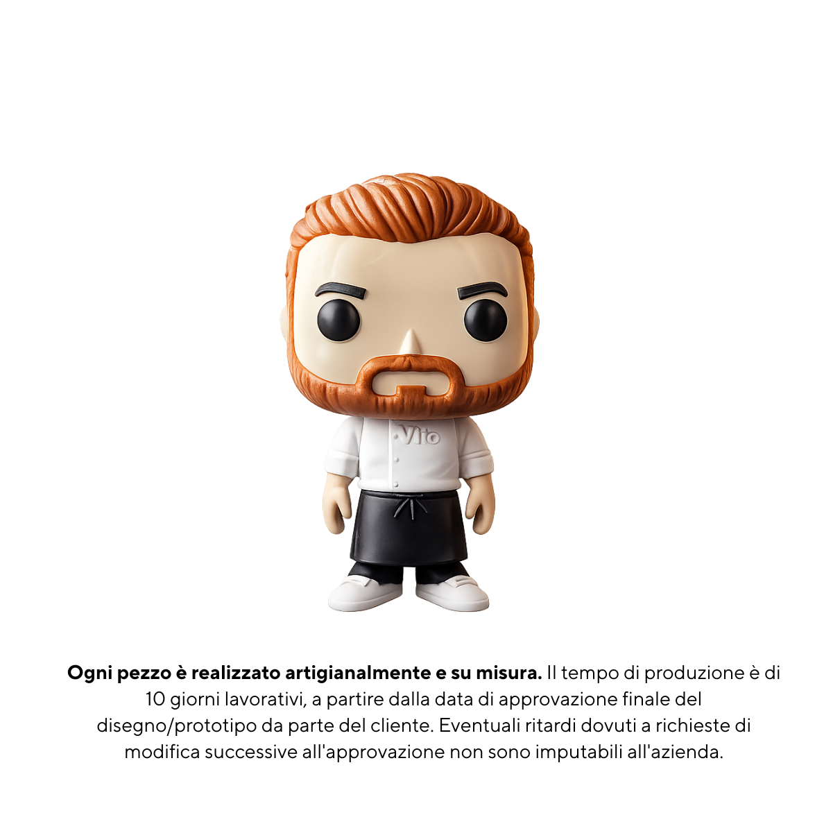 Chioda.Pop – Statuina Personalizzata stile Chibi/Funko | Miniatura Cartoon su Misura | Idea Regalo Unica | Design Artigianale