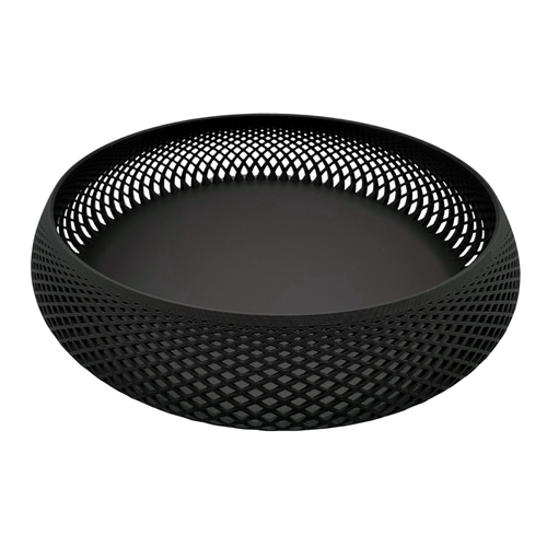 Centrotavola Design Geometrico 18/23cm – Fruttiera Moderna e Svuotatasche | Multiuso | Disponibile in Più Colori | Design Chioda Toscana