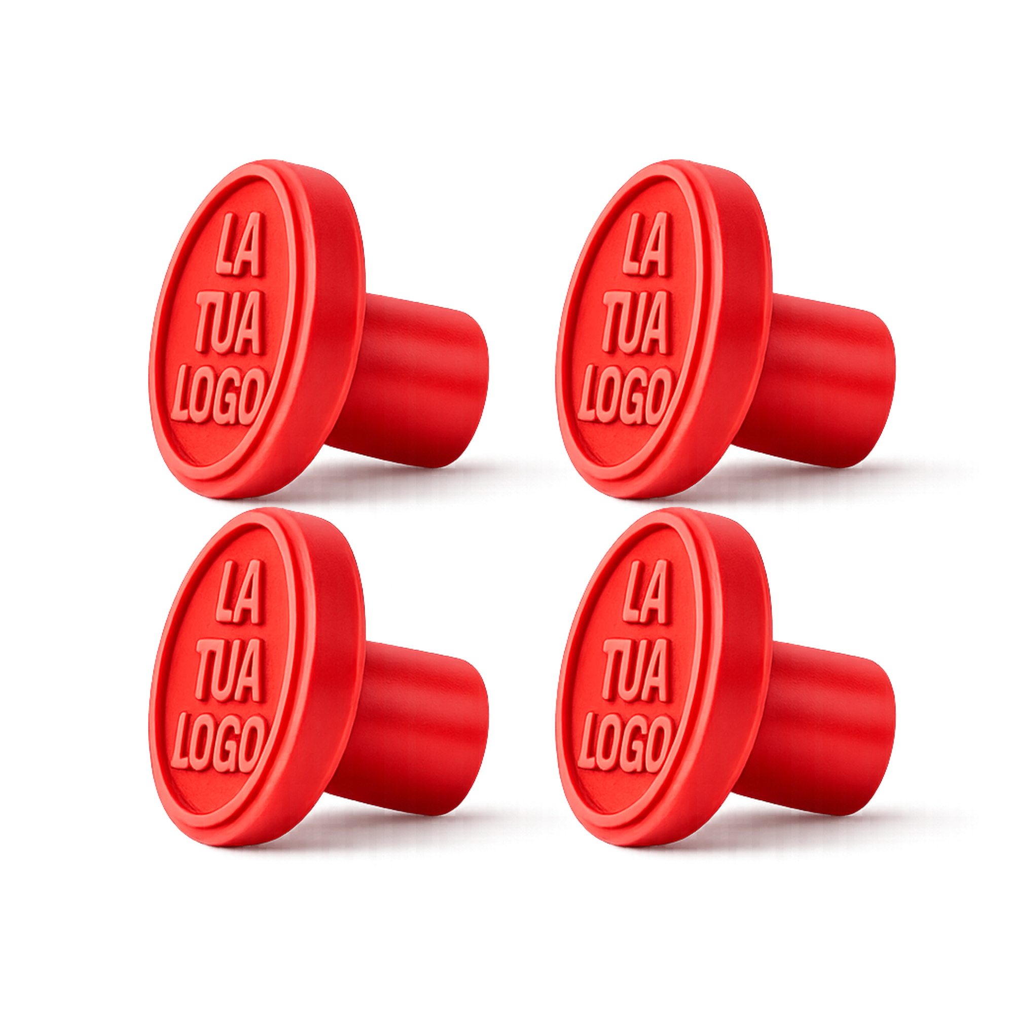 Chioda.cotti Timbro Biscotti Personalizzato Logo 6-8cm - Stampo Professionale Manico Ergonomico