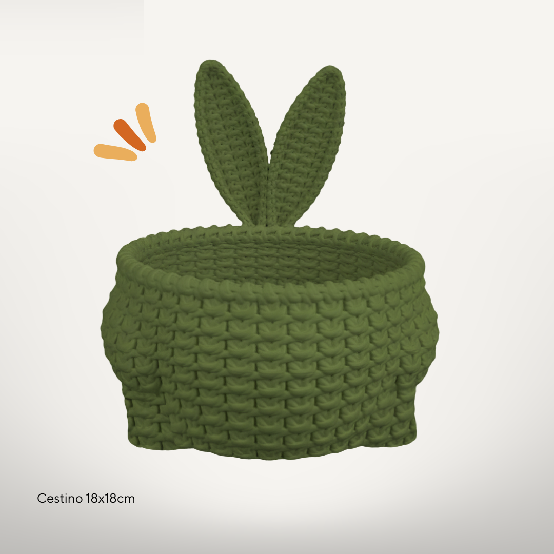 Cestino con orecchiette - Pasqua