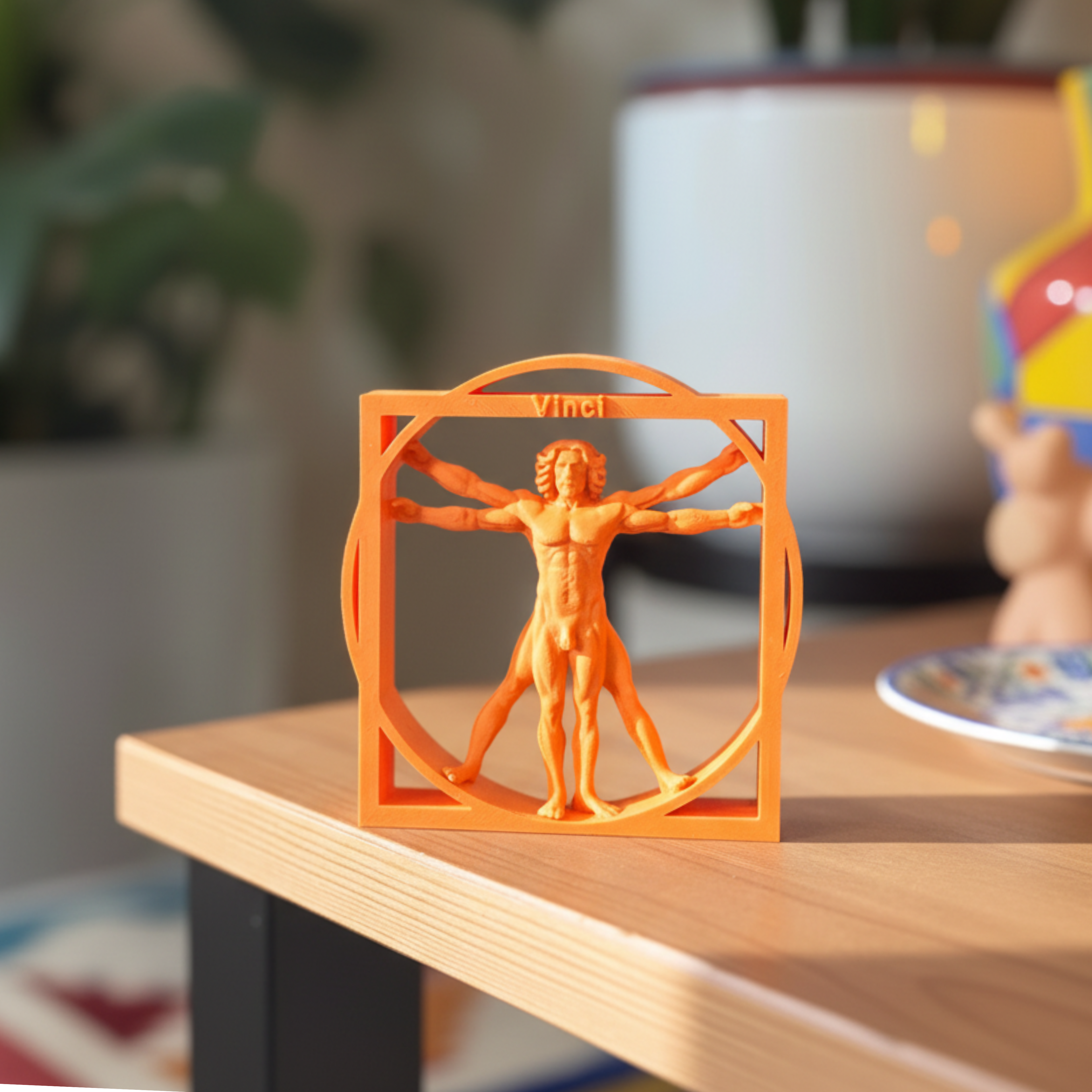 Uomo Vitruviano Statua 3D | Da Vinci | Chioda Studio
