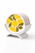 Sottobicchieri Limone By Chioda– Set 4 pz Ø10 cm