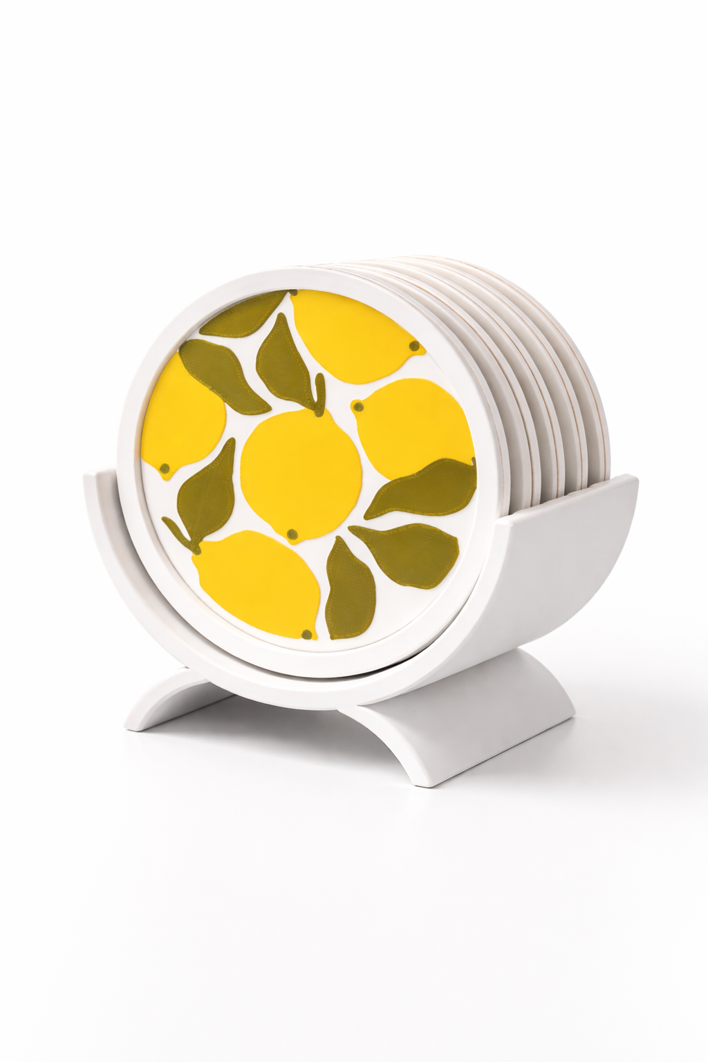 Sottobicchieri Limone By Chioda– Set 4 pz Ø10 cm