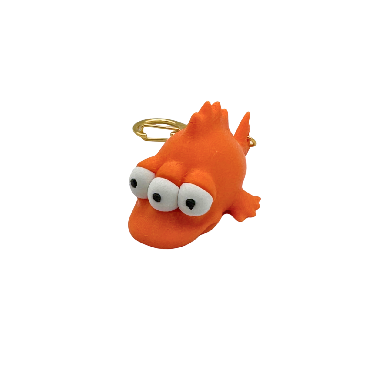 Blinky Simpatico Portachiavi 3 Occhi | Ciondolo Dorato