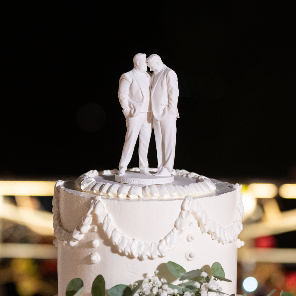 Cake Topper 3D Personalizzato| Statuetta Torta | Design Chioda Studio