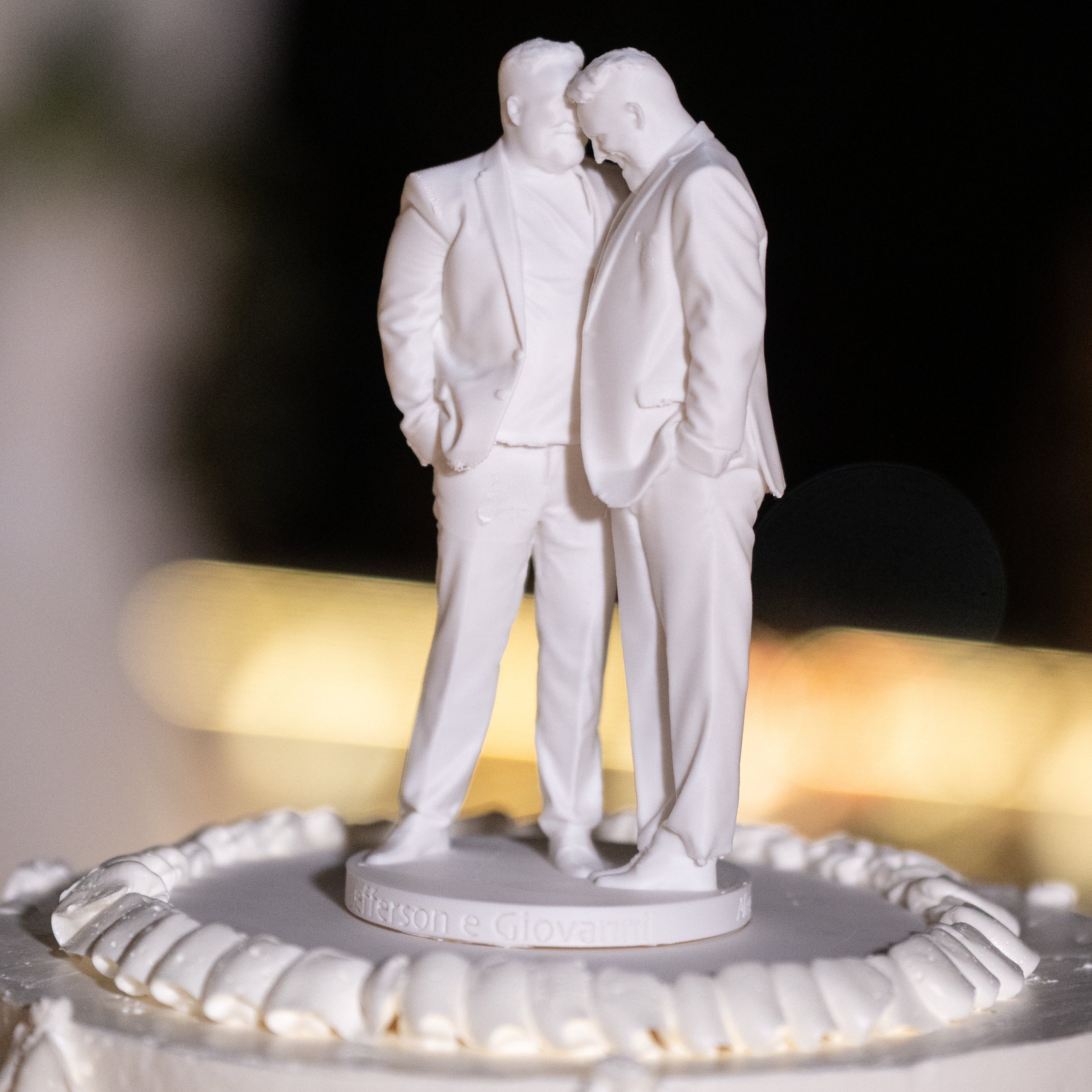 Cake Topper 3D Personalizzato| Statuetta Torta | Design Chioda Studio