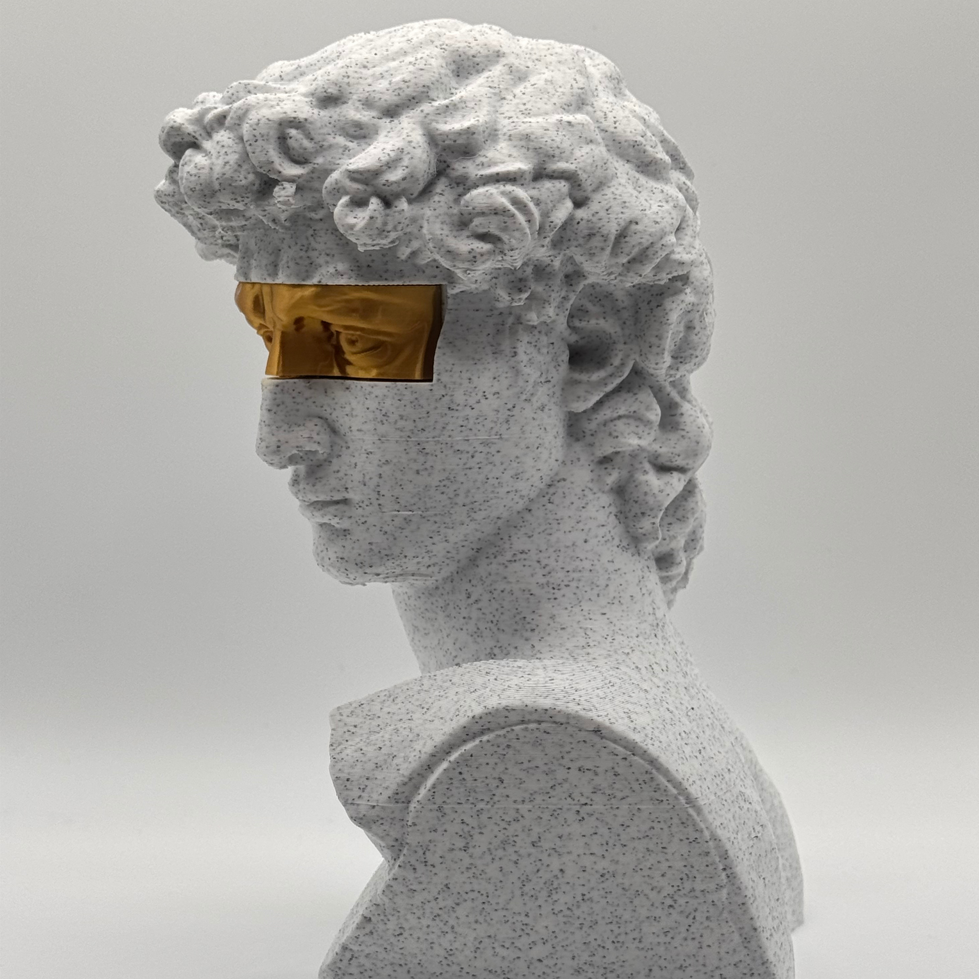 Busto Davide di Michelangelo Pop Art 15 o 25cm H | Chioda Studio