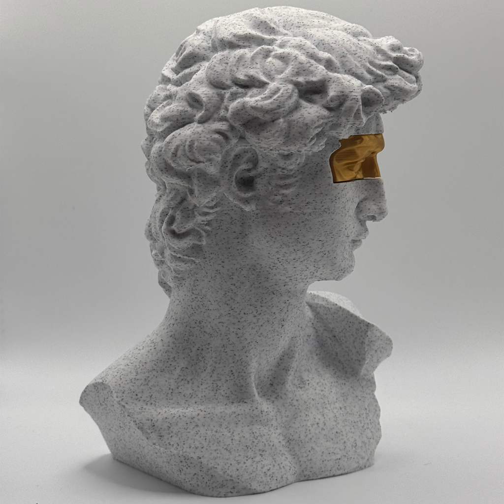 Busto Davide di Michelangelo Pop Art 15 o 25cm H | Chioda Studio