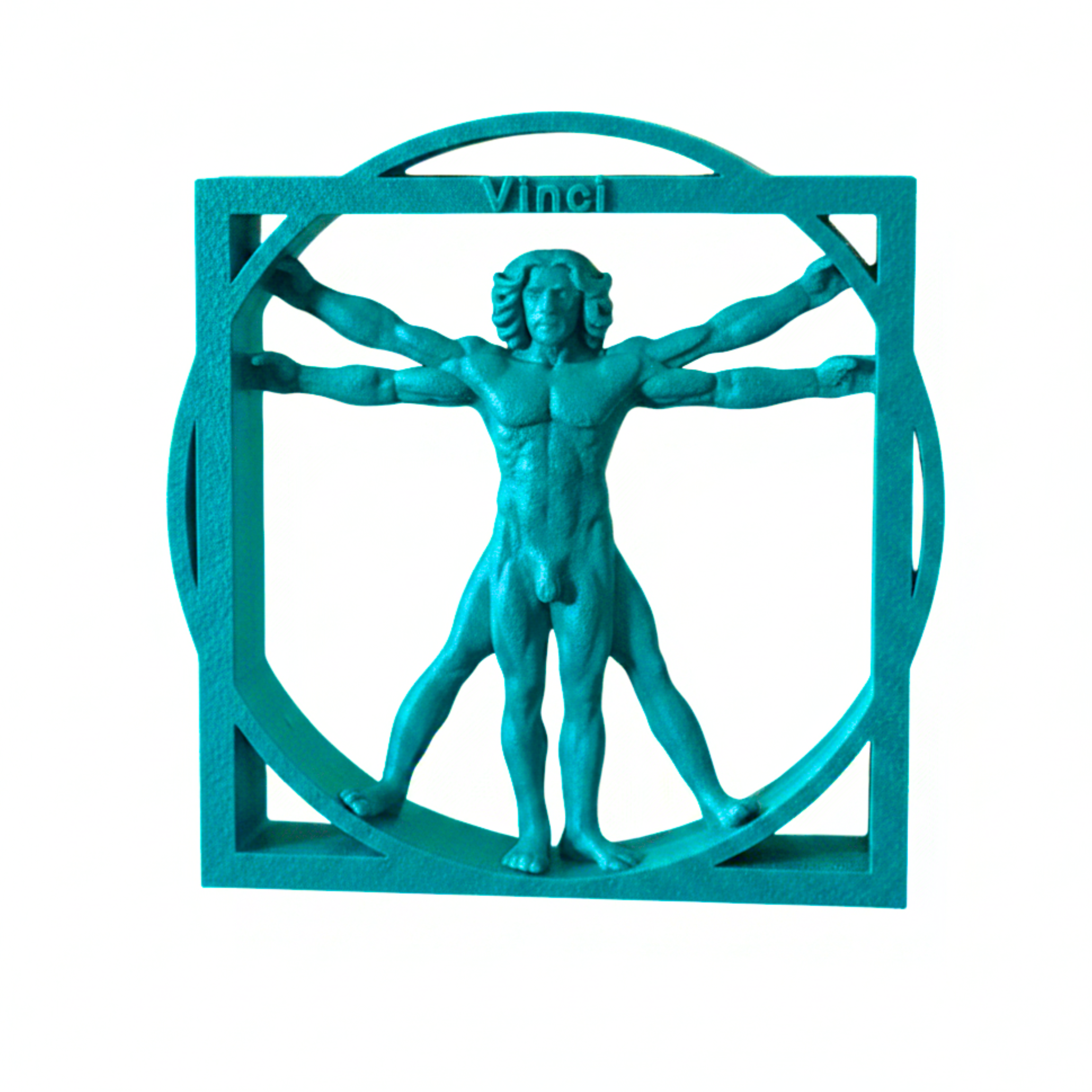 Uomo Vitruviano Statua 3D | Da Vinci | Chioda Studio