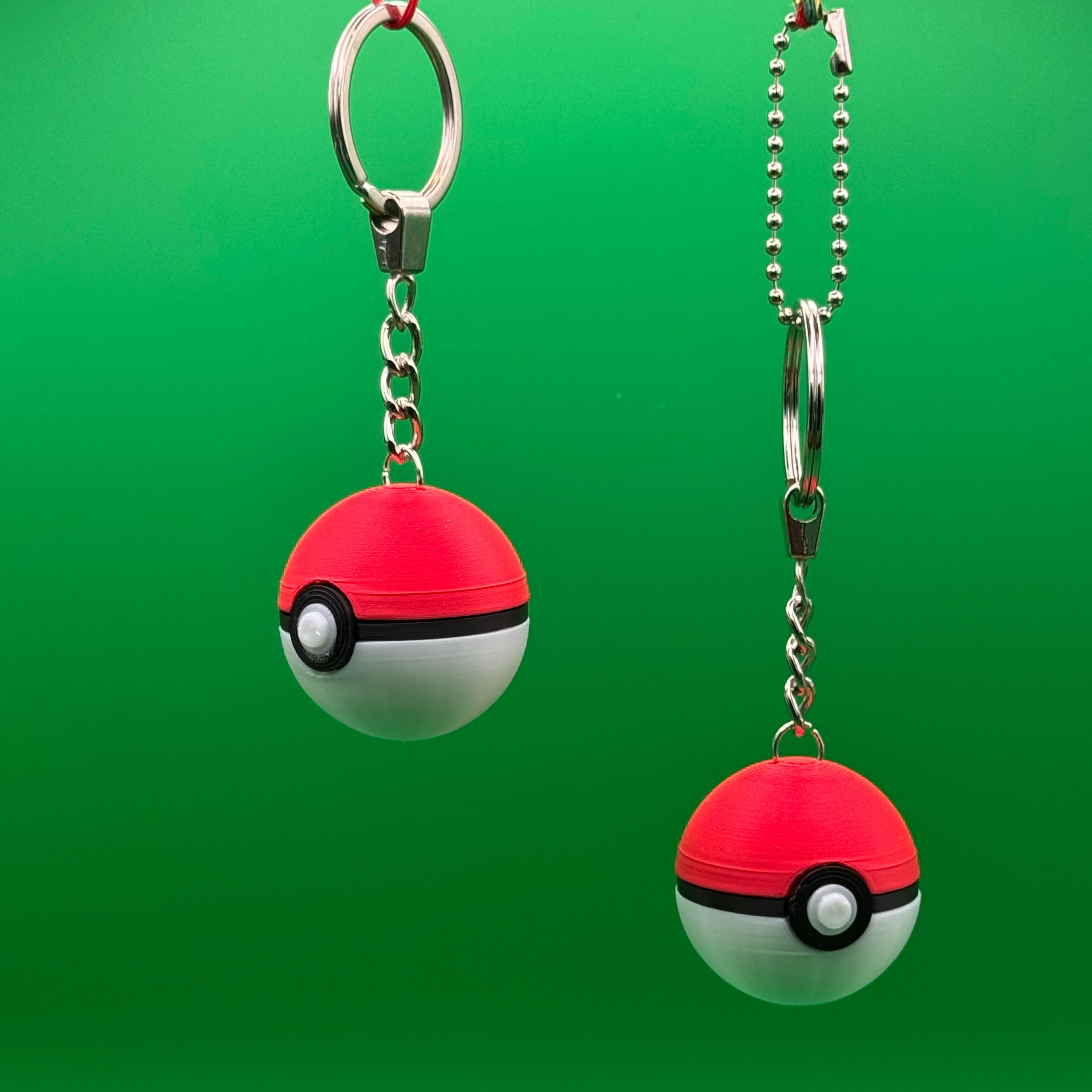 Pokeball portachiavi