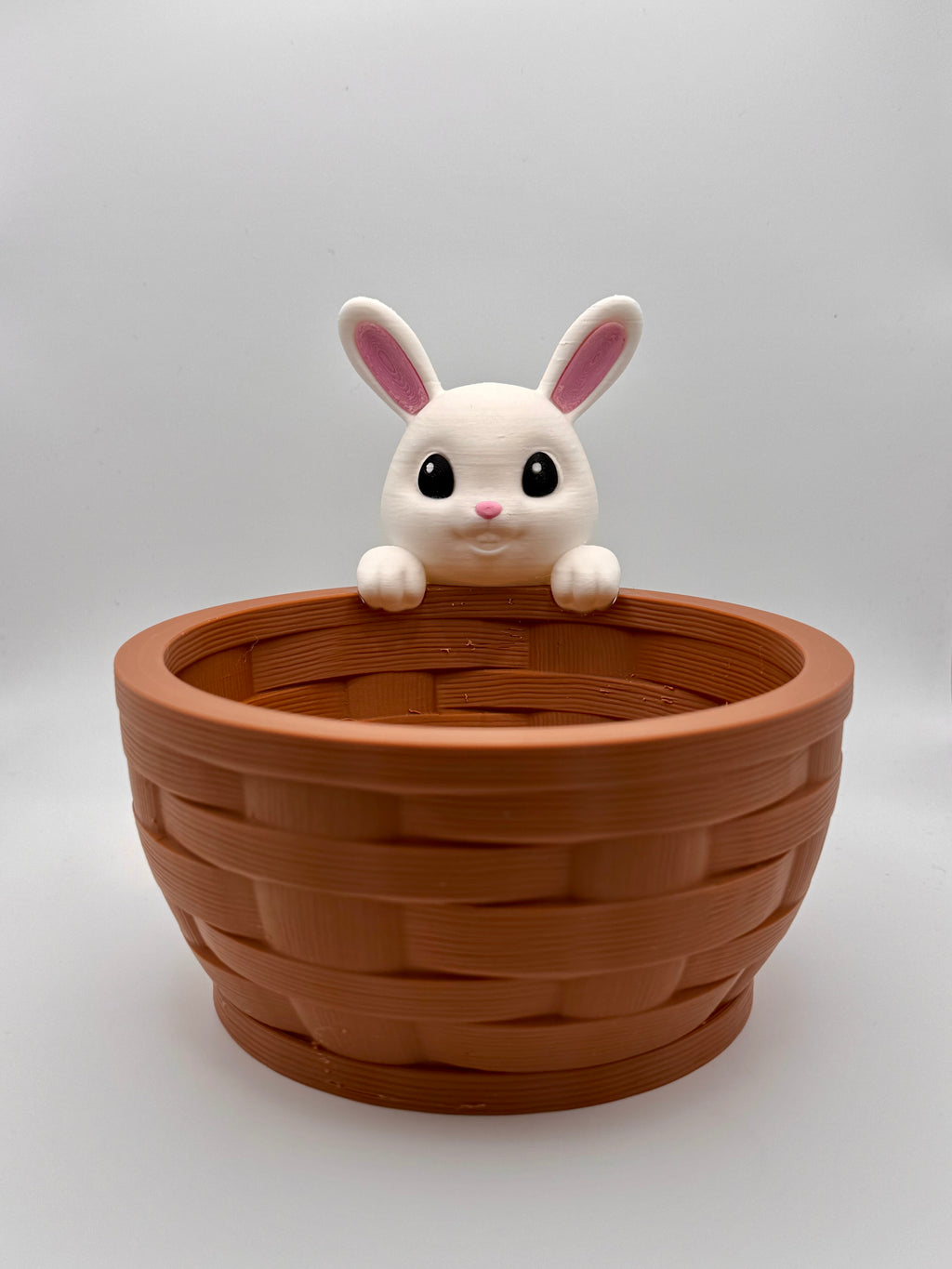 Cestino con coniglietto 14cm