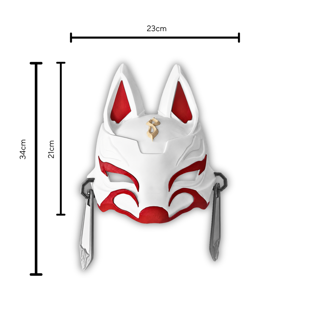 Chioda.kitsune - Maschera | Cosplay | Gaming Made in Italy