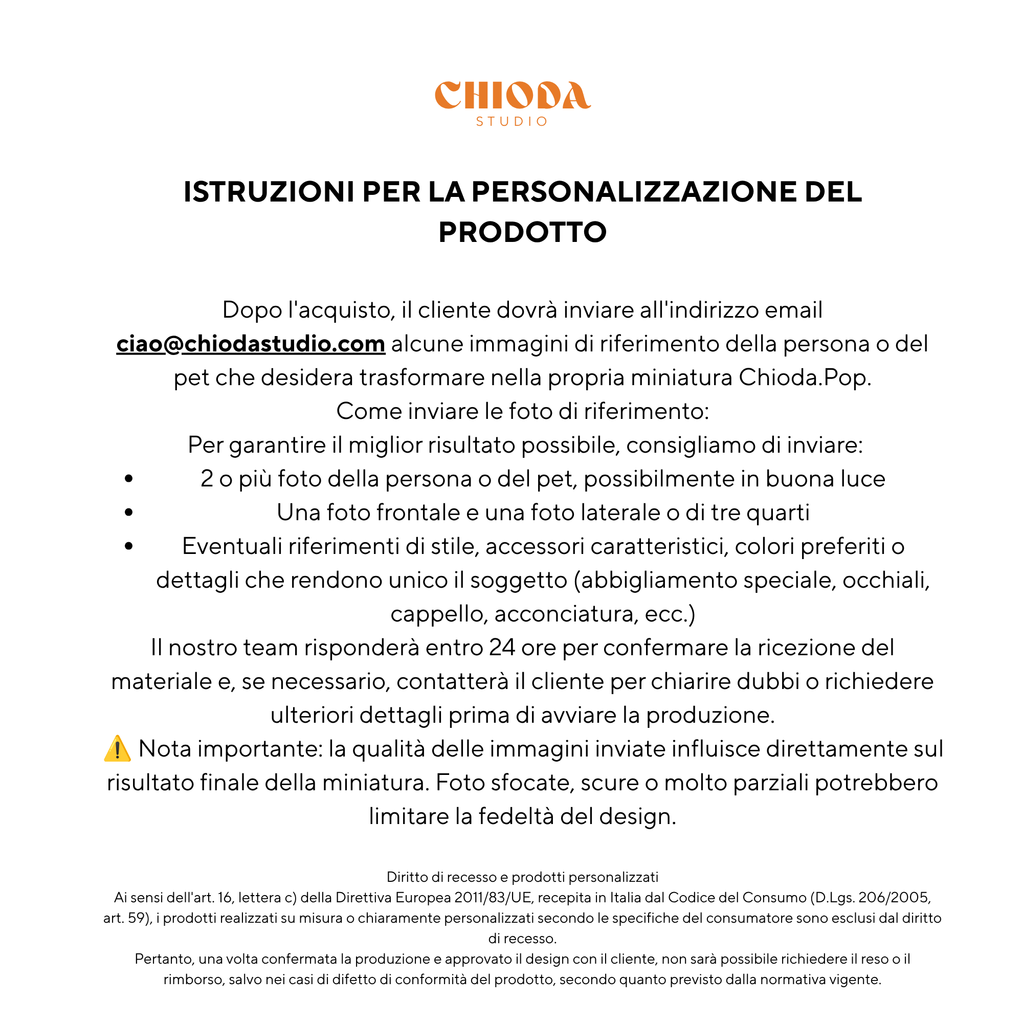 Chioda.Pop – Statuina Personalizzata stile Chibi/Funko | Miniatura Cartoon su Misura | Idea Regalo Unica | Design Artigianale