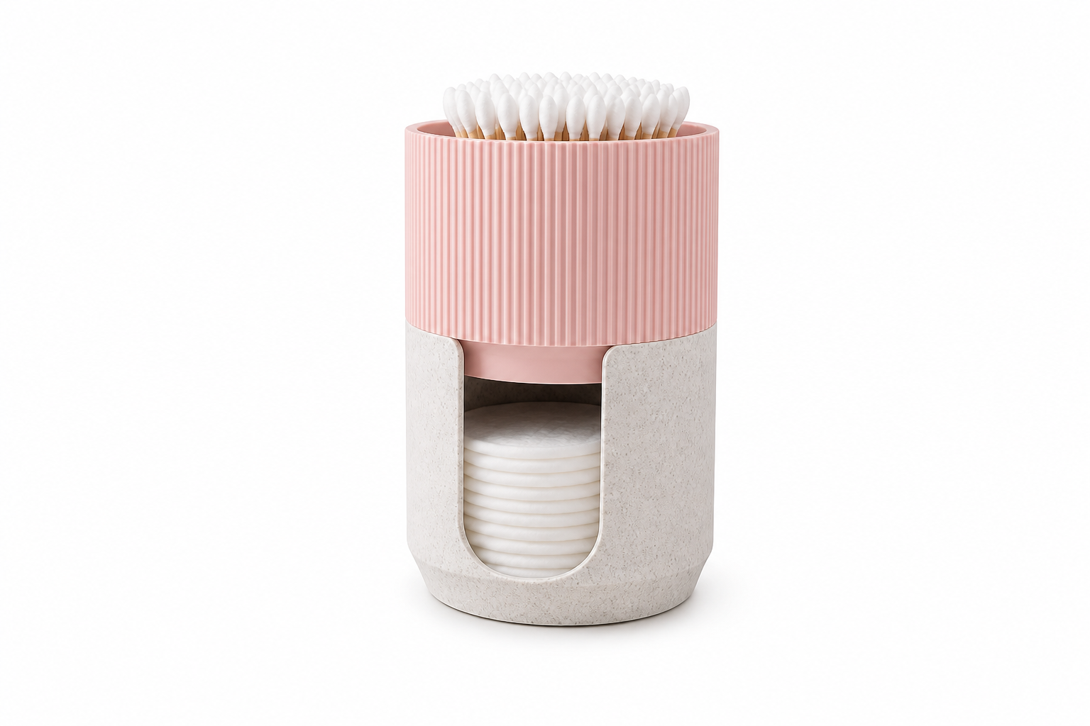 Organizer Cottonfioc Dischetti 2 in 1 Design | Chioda