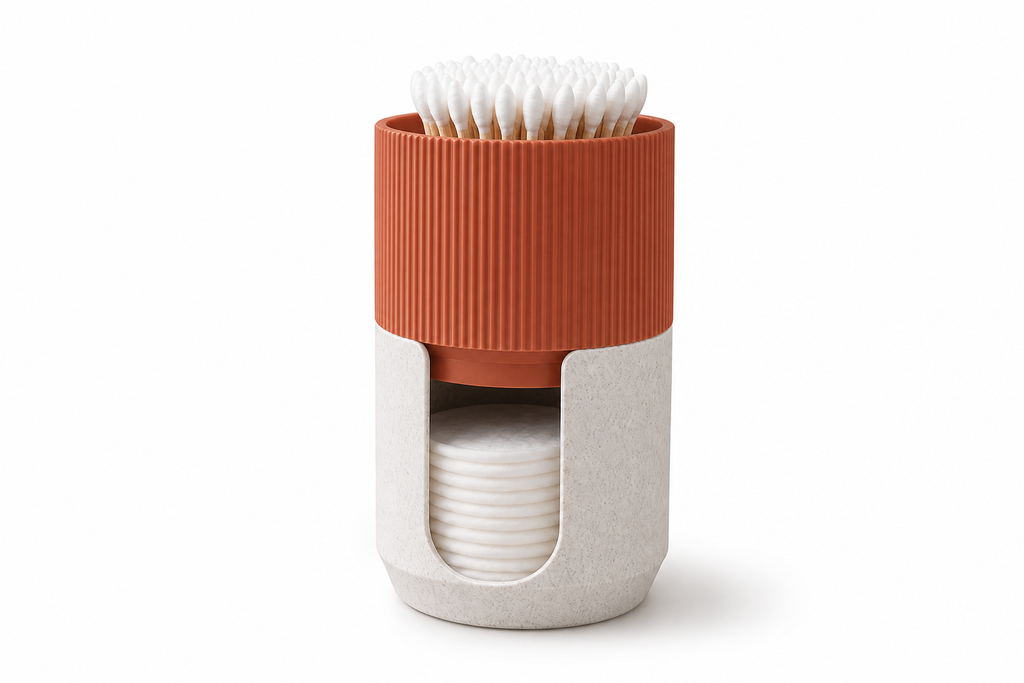 Organizer Cottonfioc Dischetti 2 in 1 Design | Chioda