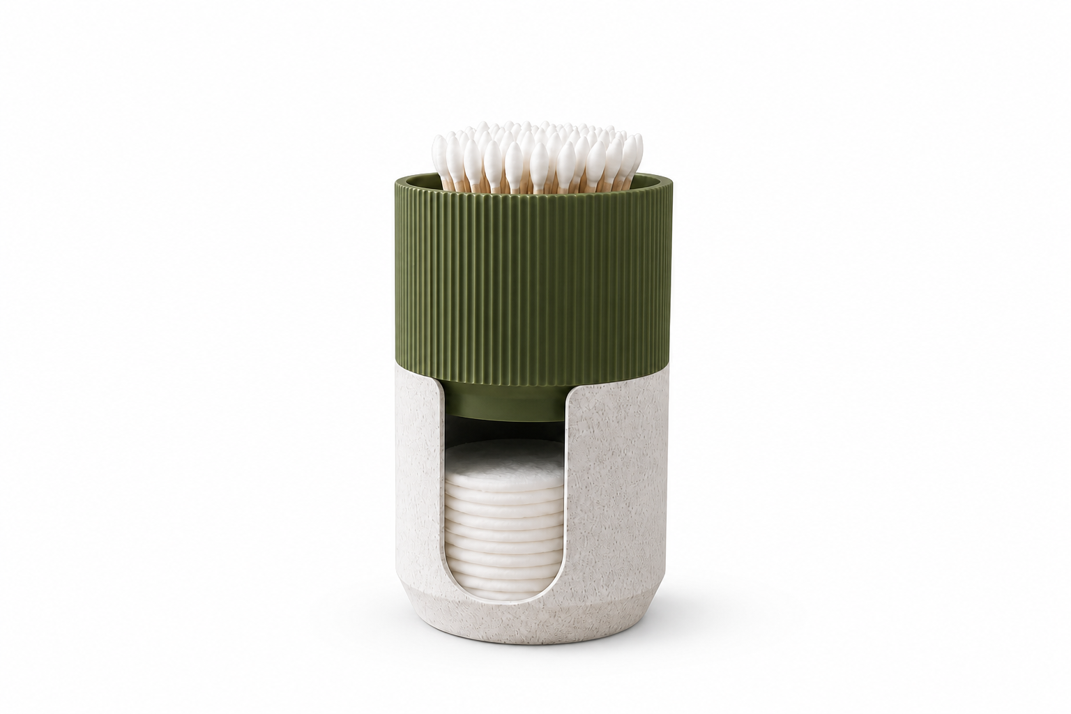 Organizer Cottonfioc Dischetti 2 in 1 Design | Chioda