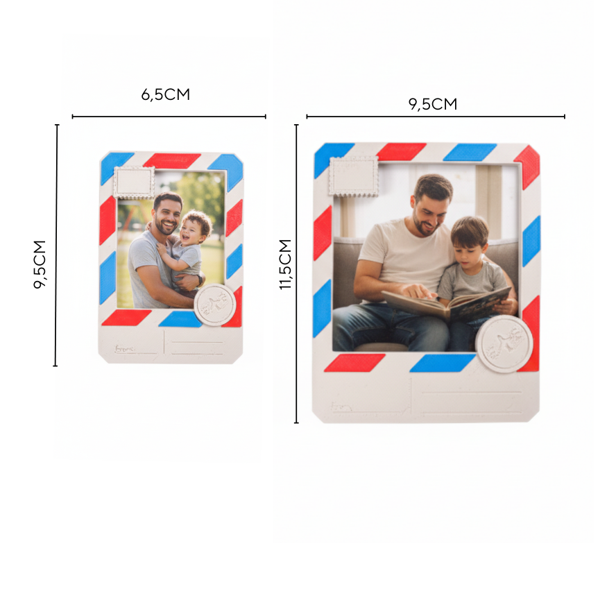 SET 2 CORNICI MAGNETICHE