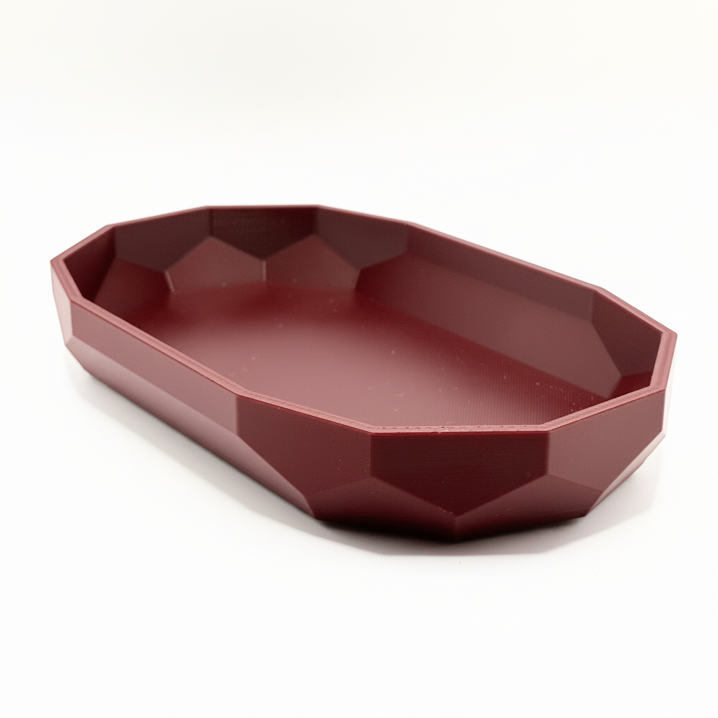 Svuotatasche Geometrico 18cm o 24cm – Organizer da Ingresso Scrivania e Tavolino | Design Moderno | Chioda Toscana