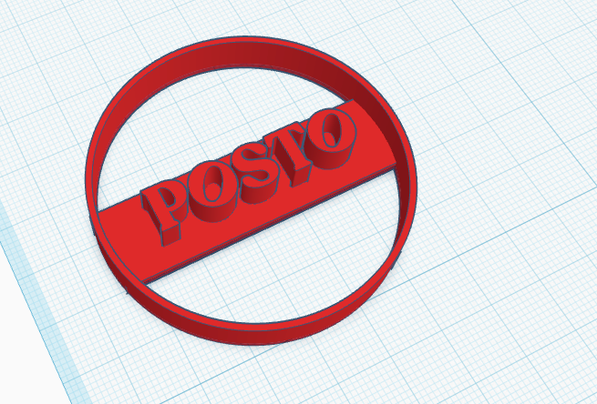 Marca: Posto - Timbro e Portachiavi