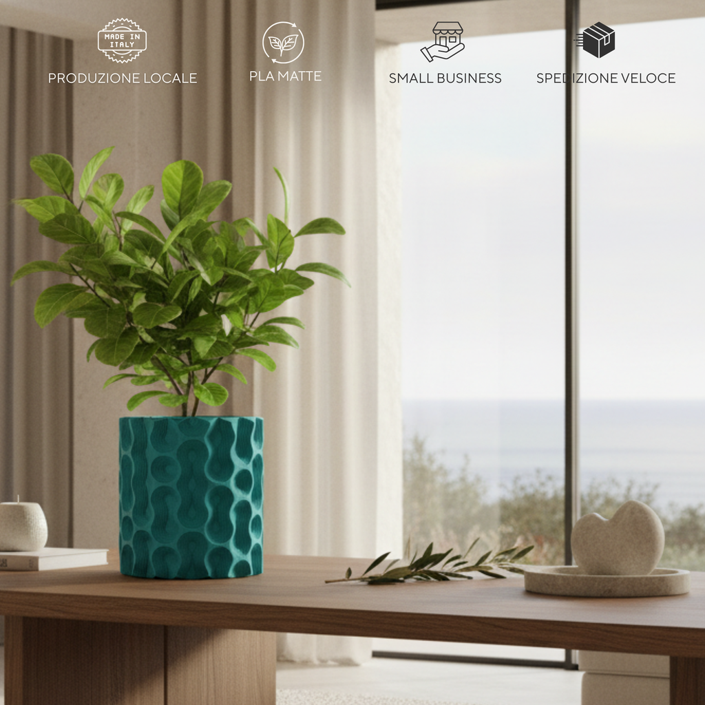 Vaso Design Organico Grotta | 2 Misure | Chioda Studio