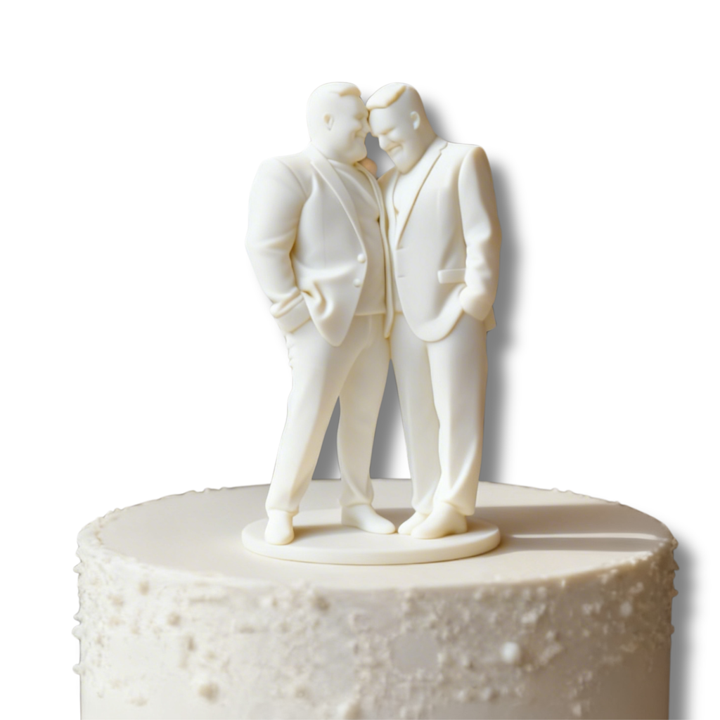 Cake Topper 3D Personalizzato| Statuetta Torta | Design Chioda Studio