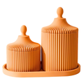 Chioda.ARGILLA Set Bagno 3 Pezzi Design | Made in Italy