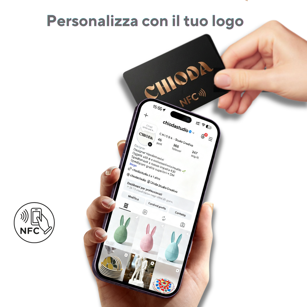 Chioda.TAP – La Tessera NFC che Trasforma il Tuo Biglietto da Visita