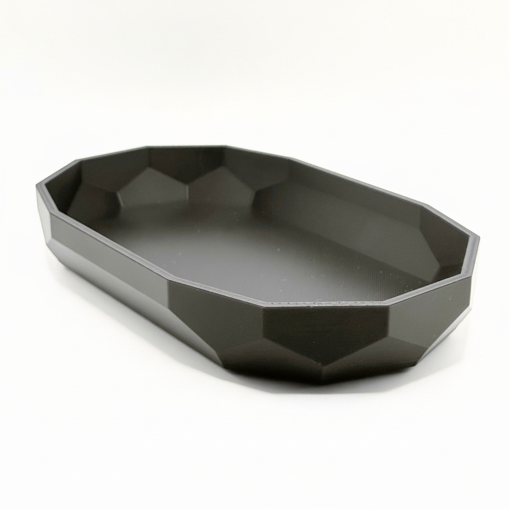 Svuotatasche Geometrico 18cm o 24cm – Organizer da Ingresso Scrivania e Tavolino | Design Moderno | Chioda Toscana