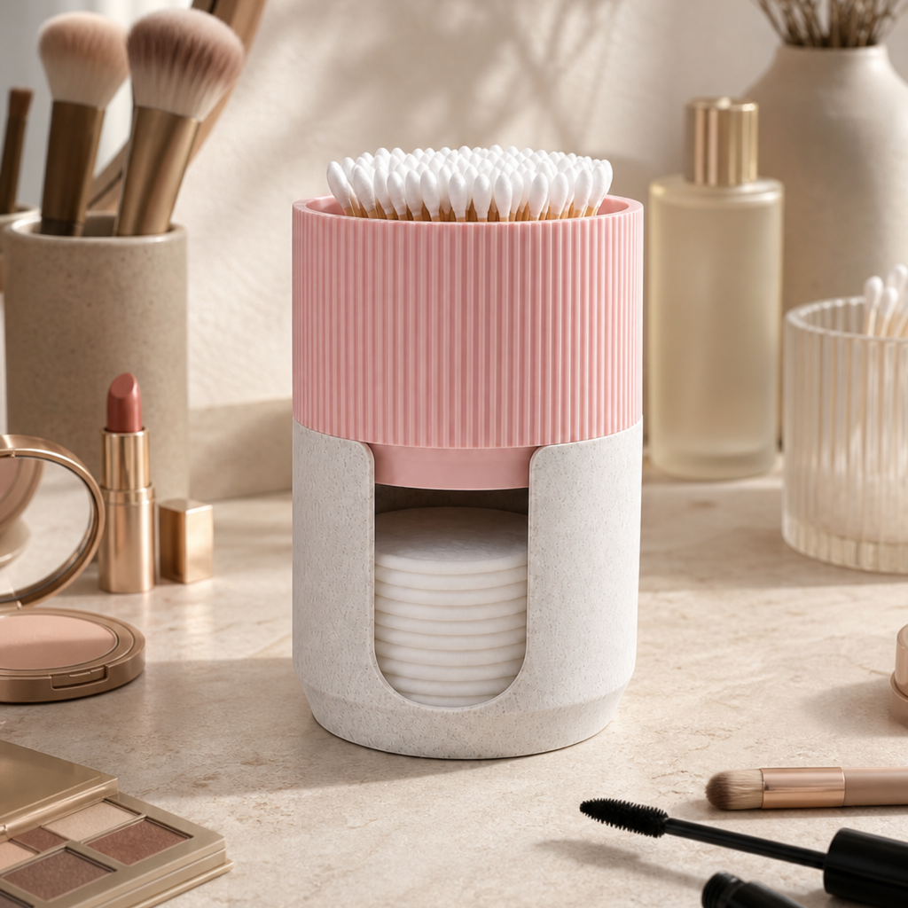 Organizer Cottonfioc Dischetti 2 in 1 Design | Chioda
