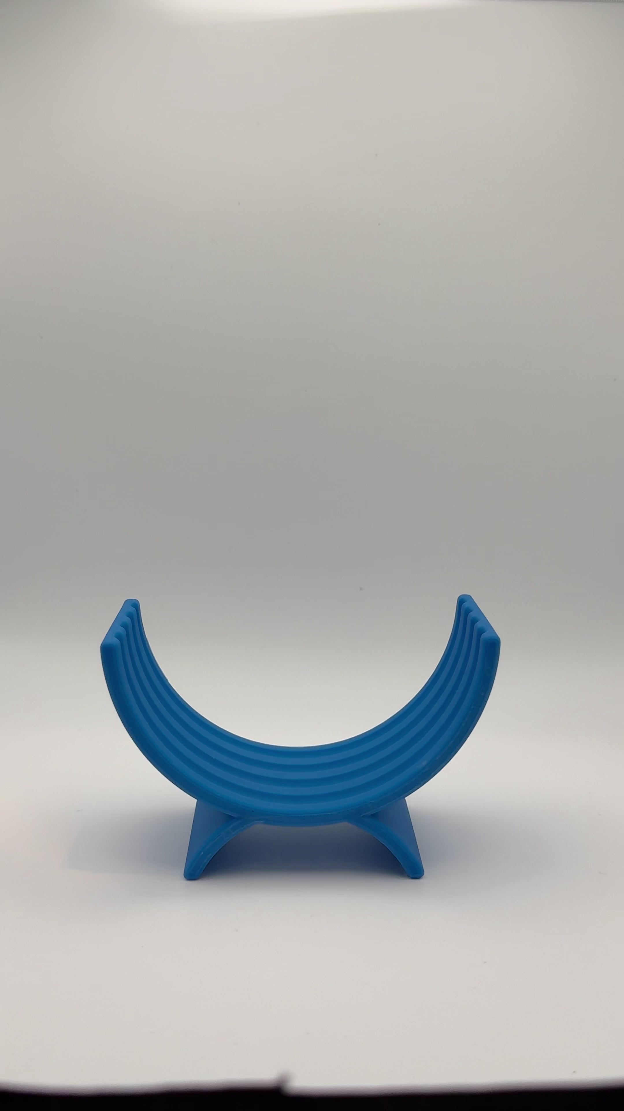 Set 4 Sottobicchieri Blu Capri con Supporto Elegante