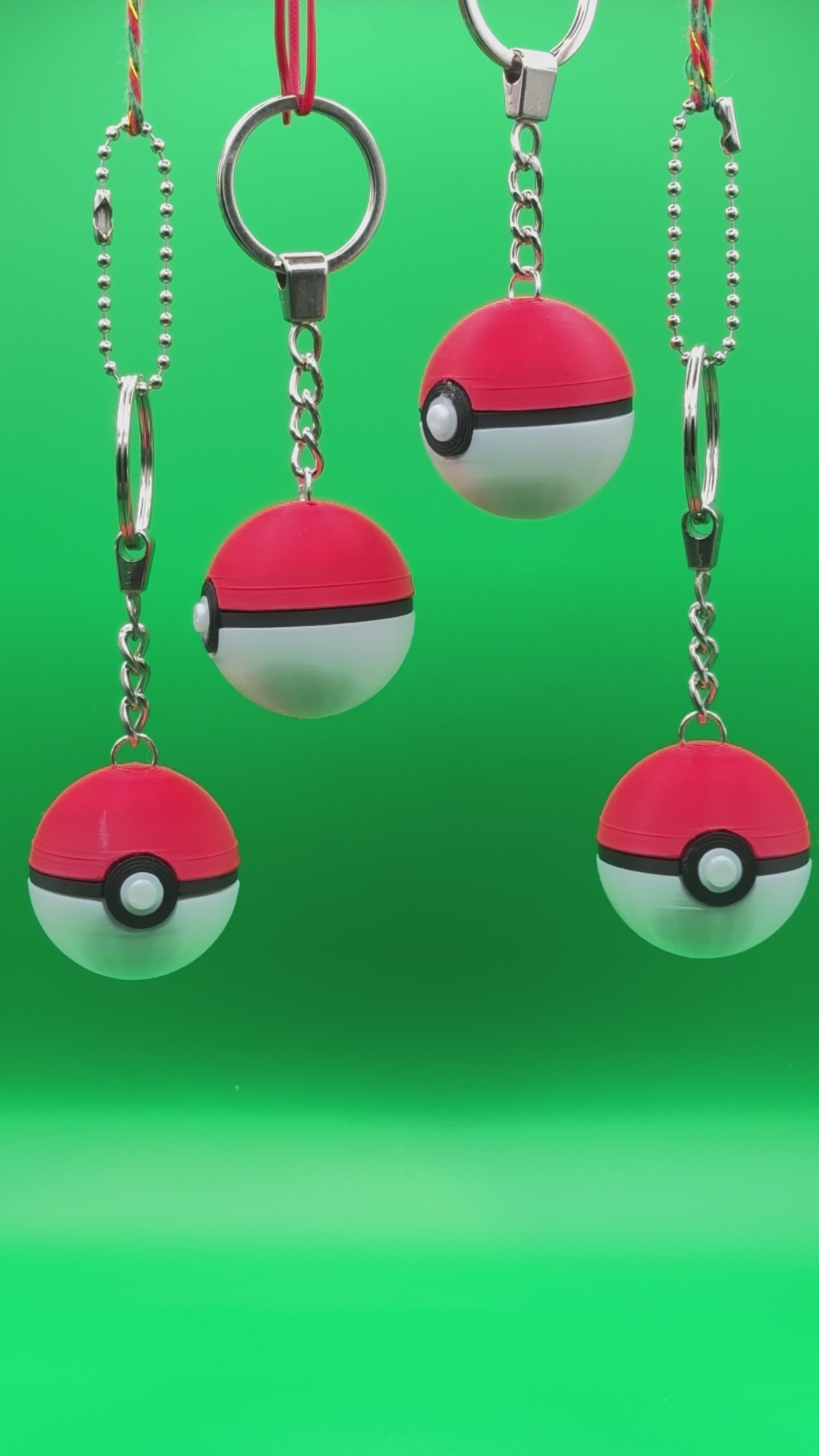 Pokeball portachiavi