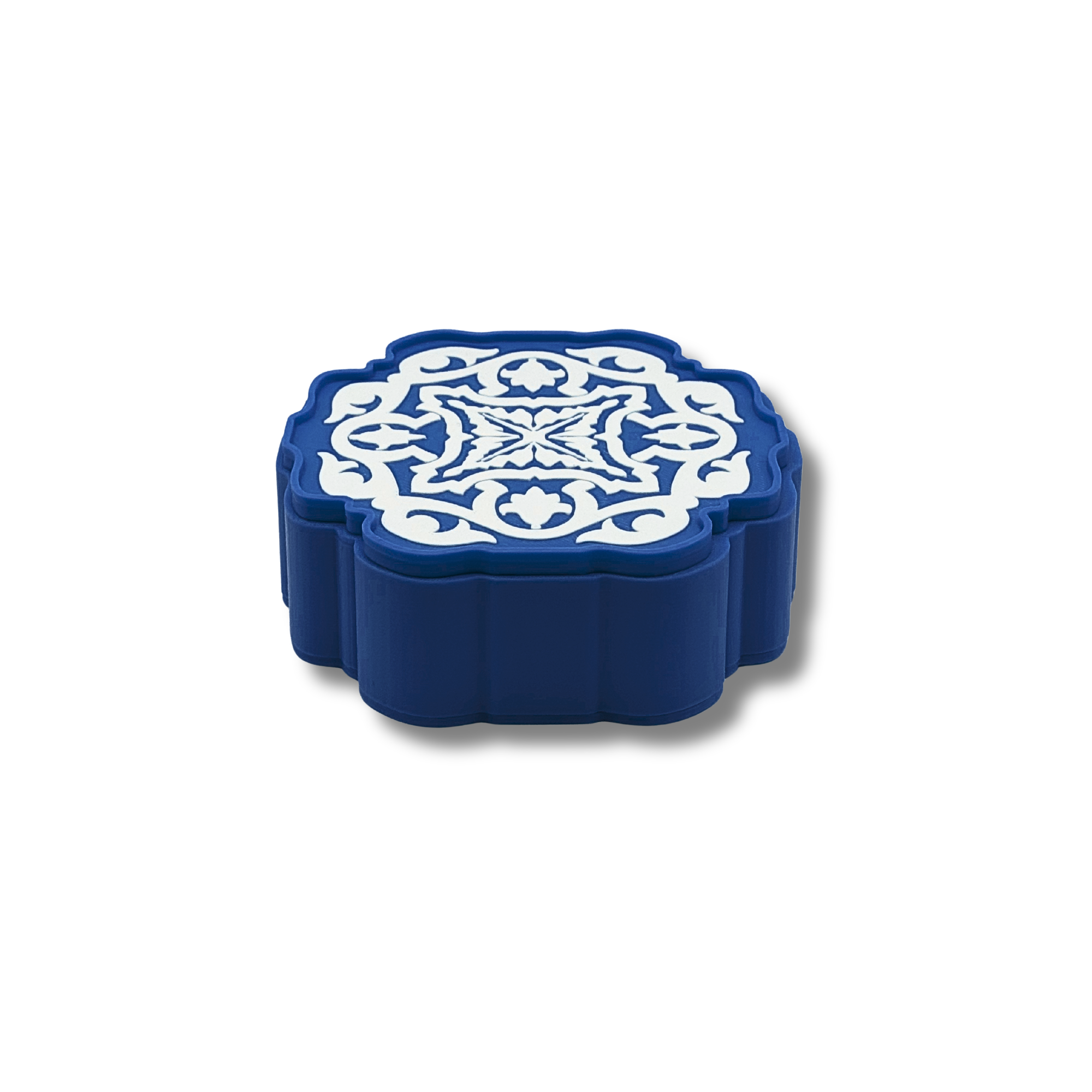 Set 4 Sottobicchieri Puglia Floreale con Scatola Esclusiva