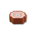Set 4 Sottobicchieri Puglia Floreale con Scatola Esclusiva