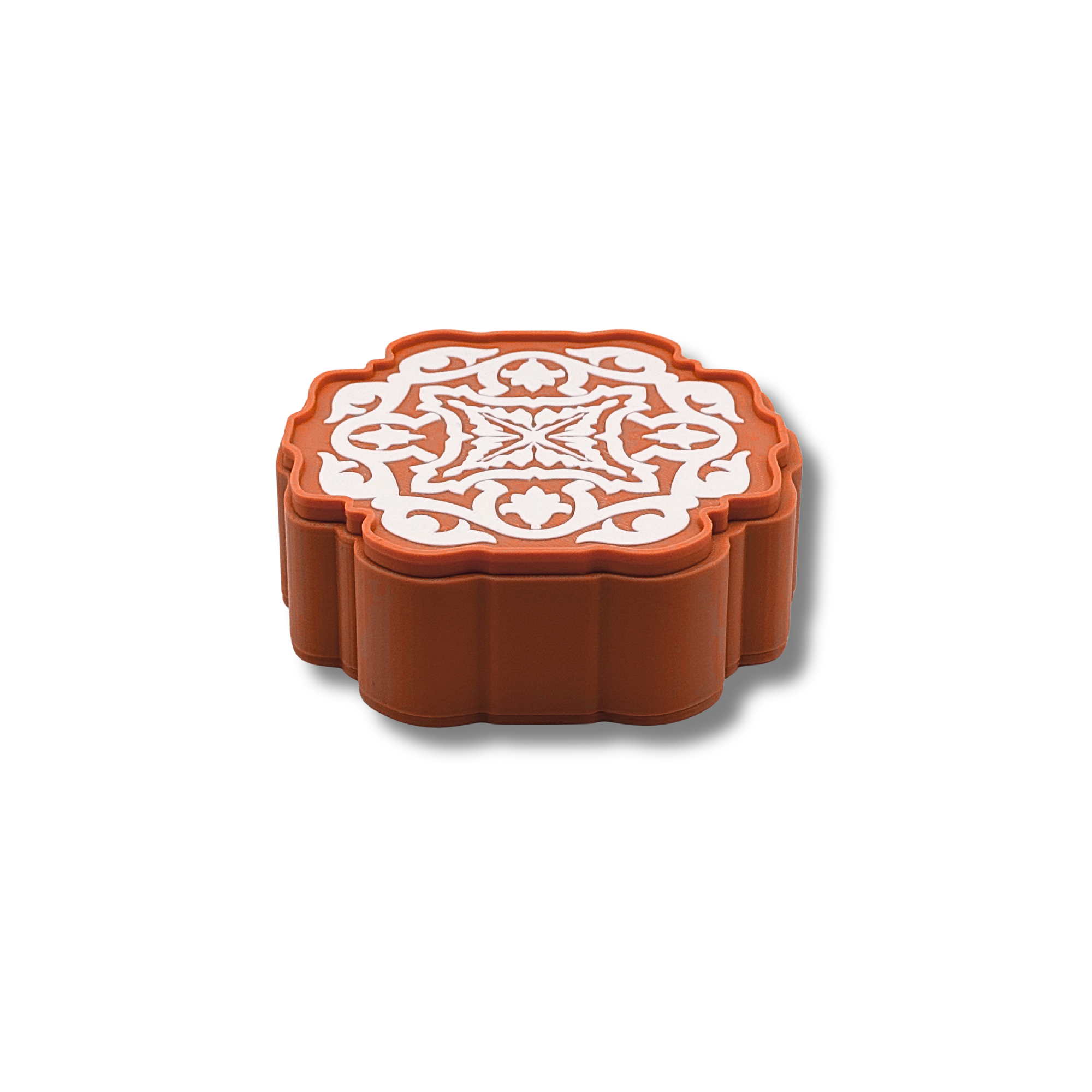 Set 4 Sottobicchieri Puglia Floreale con Scatola Esclusiva
