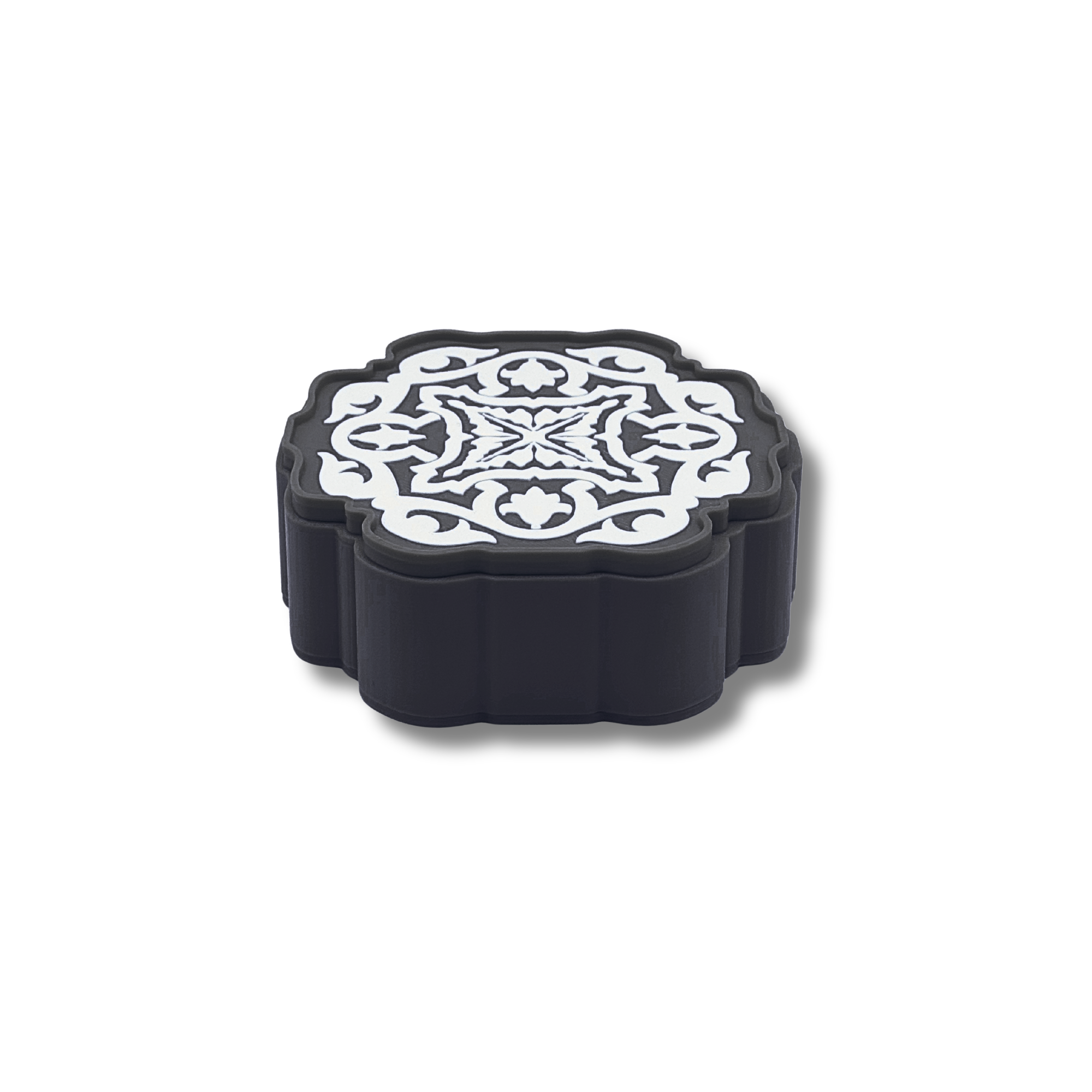 Set 4 Sottobicchieri Puglia Floreale con Scatola Esclusiva