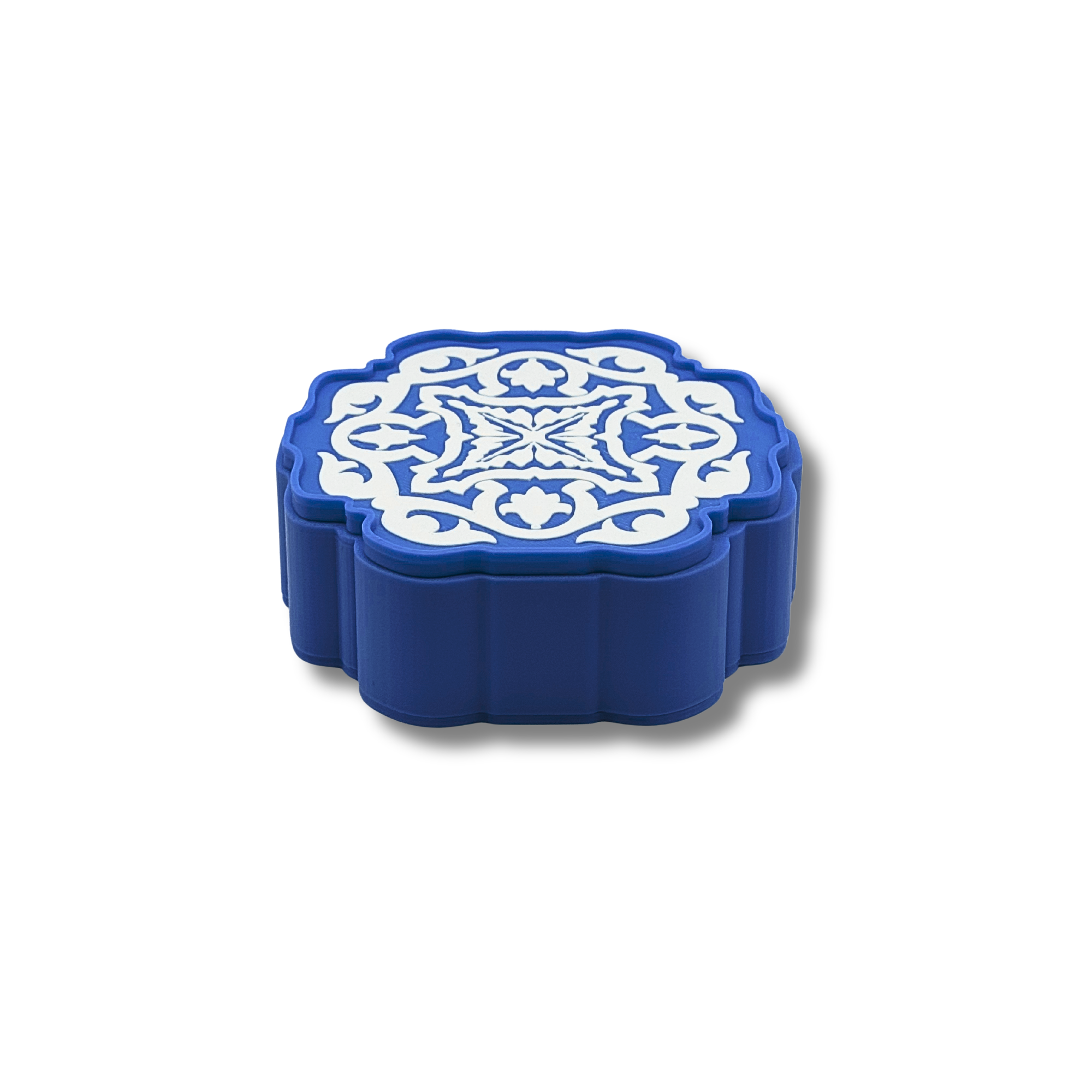 Set 4 Sottobicchieri Puglia Floreale con Scatola Esclusiva
