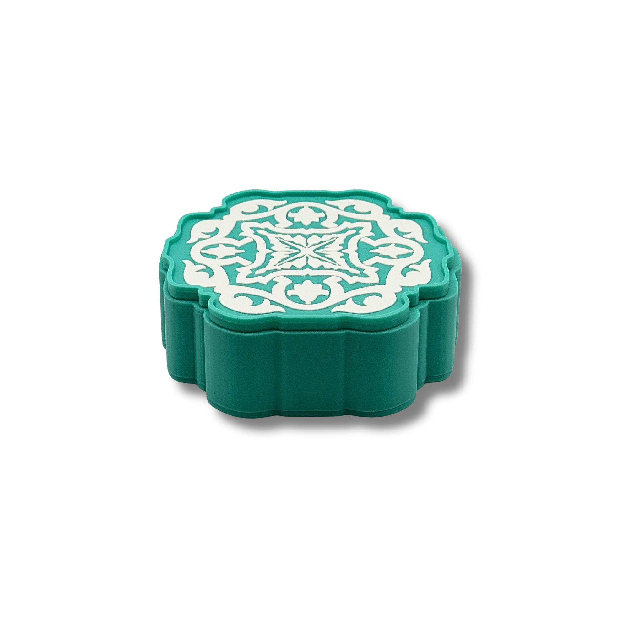 Set 4 Sottobicchieri Puglia Floreale con Scatola Esclusiva