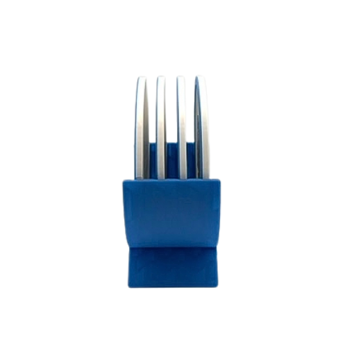 Sottobicchieri BLU.CAPRI by Chioda – Set 4 pz Ø10 cm Made in Italy