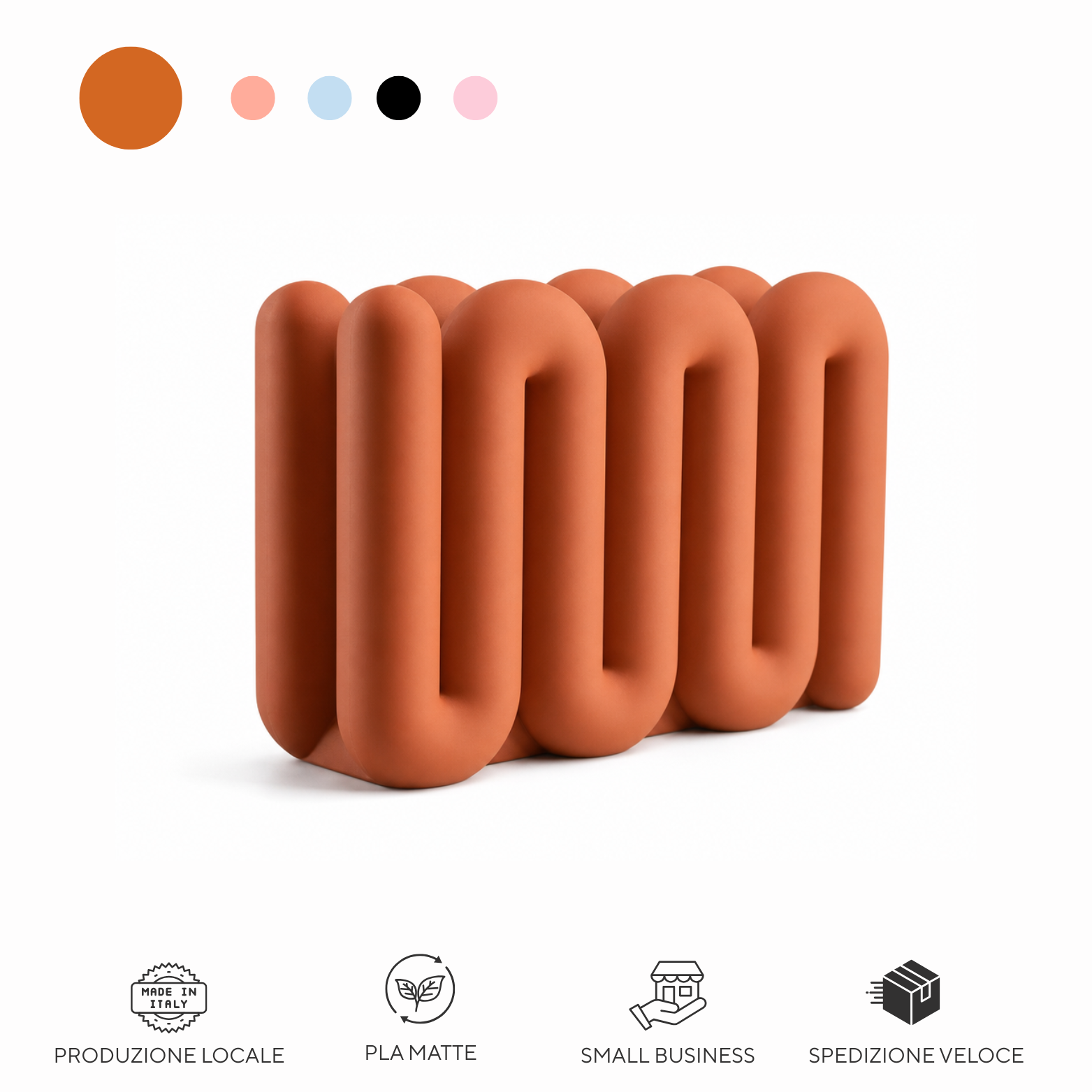 Chioda.wave Supporto Notebook e Tablet | 5 colori - Made in Italy