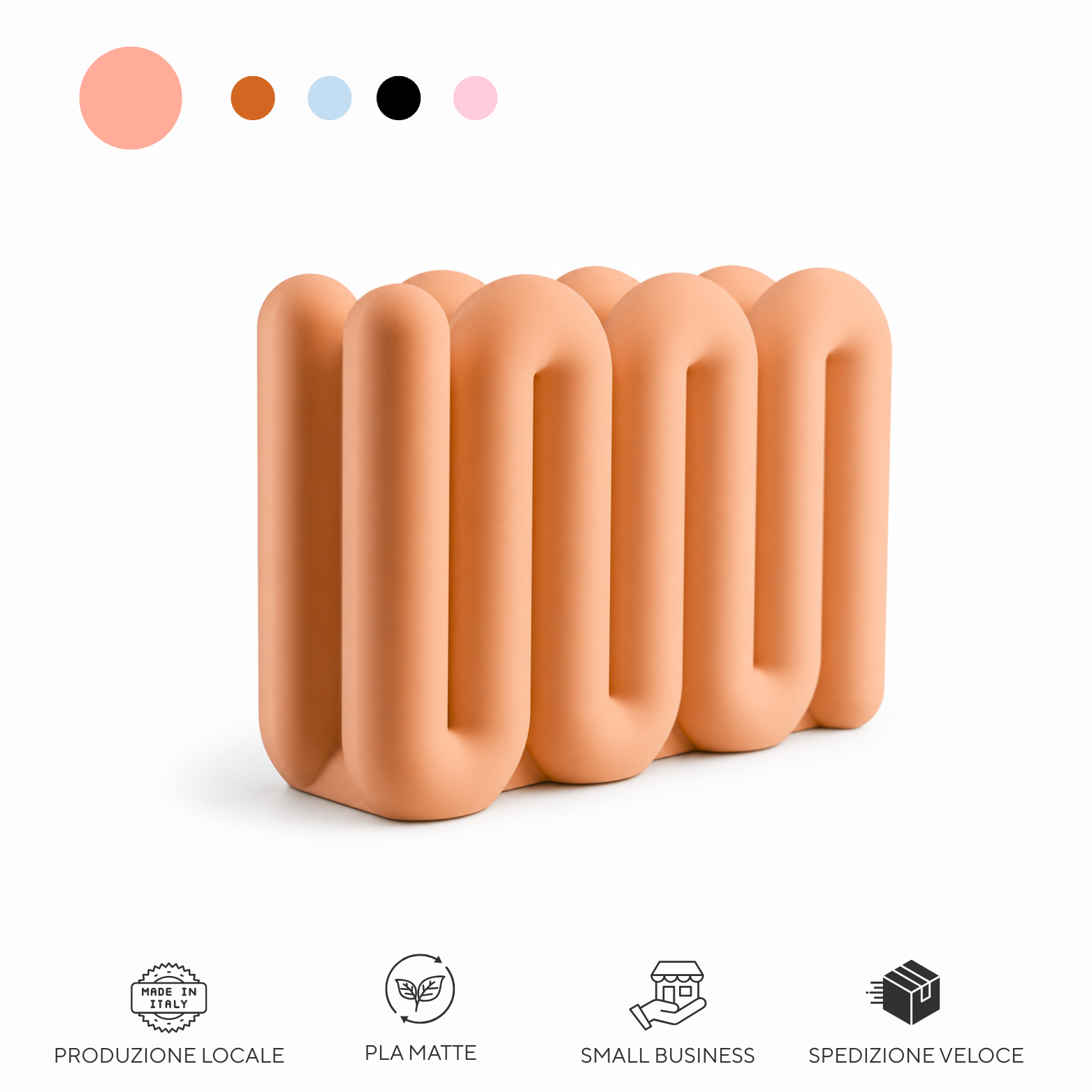 Chioda.wave Supporto Notebook e Tablet | 5 colori - Made in Italy