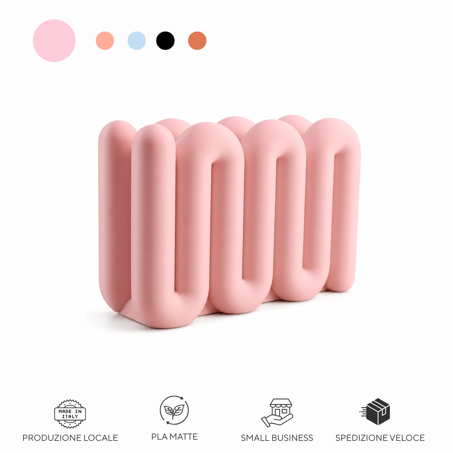 Chioda.wave Supporto Notebook e Tablet | 5 colori - Made in Italy